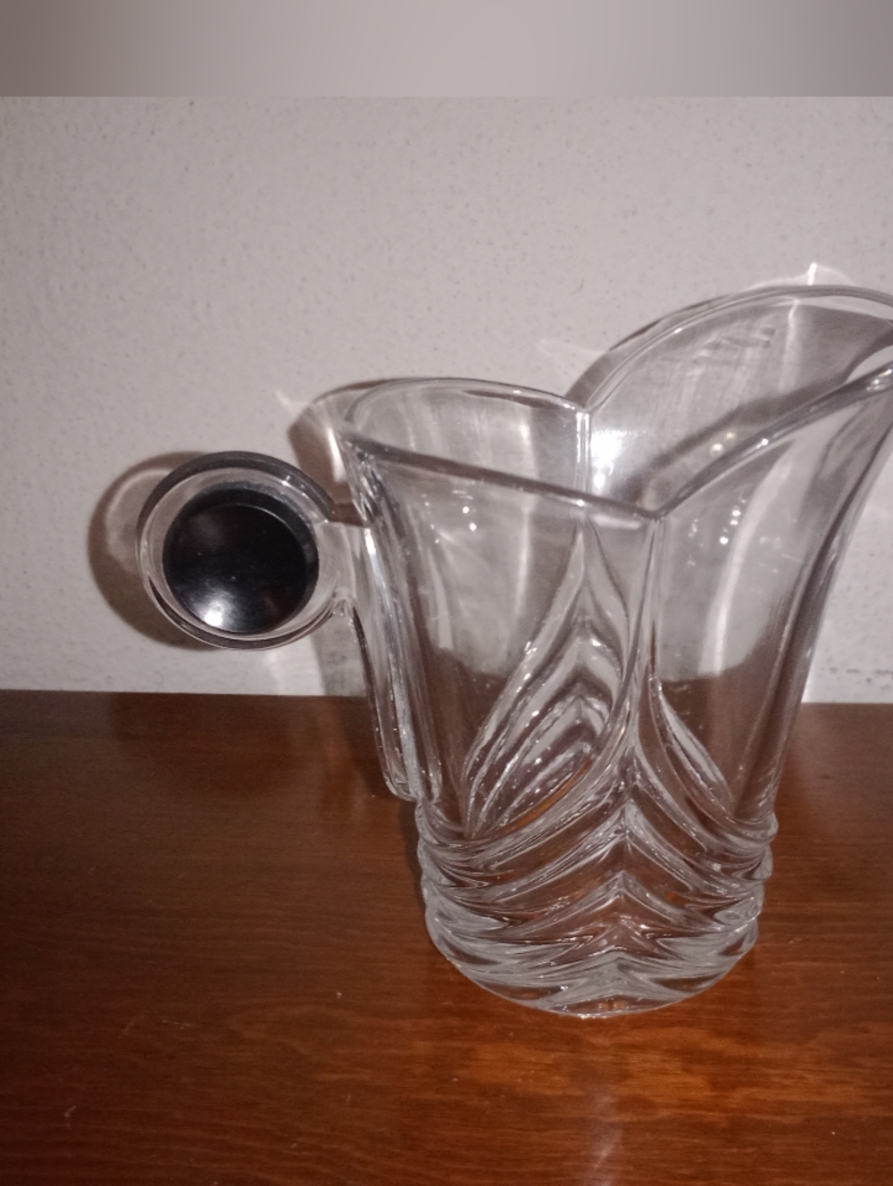 1930s Heisey Stanhope Art Deco Glass Creamer 4 1/8" Tall Collectible 30s